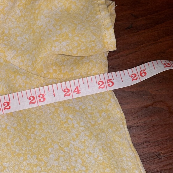 Liz Claiborne yellow short sleeved polyester house size XXl - Picture 5 of 7